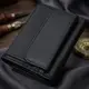Небольшое женское портмоне с монетницей из натуральной кожи ST Leather 22730 Черный