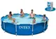 Бассейн каркасный Intex 210 круглый размер 366х76 см объем 6503л. Blue (42518)