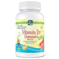 Витамины и минералы Nordic Naturals Vitamin D3 Kids, 120 жевательных конфет Арбуз