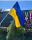 Прапор України атлас 90*135 см BK3026