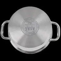 Каструля з кришкою Lessner Buono 55881-18 18 см 2.45 л сріблястий