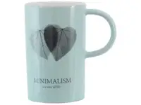 Кружка Limited Edition Minimalism HTK-022 340 мл голубая