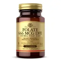 Витамины и минералы Solgar Folate 666 mcg Folic Acid 400 mcg , 100 таблеток