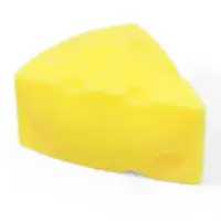 Игрушка антистресс "Кусочек сыра", пена, 12 шт