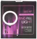 Кольцевая LED лампа CXB-260 диаметром 26 см с пультом Black (5743)