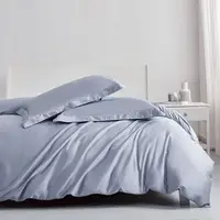 Постельное белье FOREVER BLUE Premium Сатин однотон MERISET - Полуторный