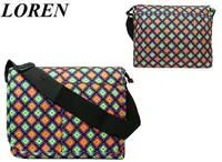 Сумка почтальонка Loren TN-3029 9005 разноцветная