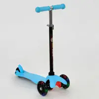 Самокат трехколесный Best Scooter MINI А 24686 / 466-112 
ГОЛУБОЙ