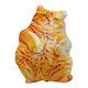 Игрушка мягкая "Кот рыжий" размер 33 см