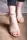 Женские босоножки Fashion Babester 2753 40 размер 26 см Бежевый