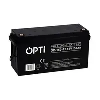 Аккумуляторная батарея Volt Polska AGM OPTI 12V 150 Ah VRLA / Свинцово-кислотный аккумулятор