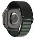 Ремешок Spigen для Apple Watch 44/ 45/ 46/ 49mm - WBF1, Black/ Green (AMP10223)