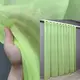 Готовая тюль (2,5х2,7м.) органза с принтом "Цветы". Цвет салатовый. Код 004т 42-0526