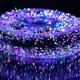 Новогодняя гирлянда комнатная роса 100 м 3000 LED Хвойная лапа зеленый провод Мультиколор D3000L100MGML