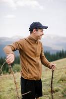 Кофта флісова Tribe Fleece Jacket Full Zip T-KJ-0011-sand-46 46 р піщаний