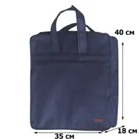 Сумка для взуття 40*35*18 cм ORGANIZE (синій)