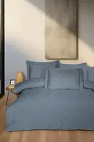 Постільна білизна First Choice Jacquard Satin Boris Dark Grey жаккард сатин сатин Туреччина 200х220см