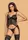 Contica корсет чорний Obsessive S/M