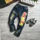 Джинсы детские на весну потертые Stella, розмір 110