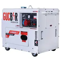 Дизельний генератор GUCBIR GJD8000S-3 трифазний на 15 літрів 50 Гц, 7-8 кВт, + Безперебійник Tescom у подарунок!