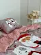Постельное белье евро Dushka Home Сатин Плюш 21357 200х220 см