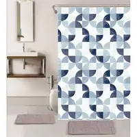 Шторка в ванную Dariana XRQ-RP-649 D-7246 180х180 см
