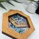 Именная коробочка для обручальных колец на свадьбу, подставка на кольца с гравировкой, деревянная шкатулка
