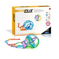 Магнитный конструктор Guidecraft PowerClix Organics, 48 деталей (G9431)