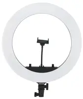 Кільцева LED лампа діаметром 45см з пультом і 3 держателями JL-F348 (7329)