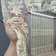Тюль фатин с вышивкой Корд и люрексом. Цвет молочный с золотистым. Код 1851т