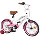 Велосипед двухколесный детский Tilly CRUISER 16" T-21632 white+crimson