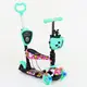 Самокат 5 в 1 Best Scooter, PU светящиеся колеса. Multicolor (84219)