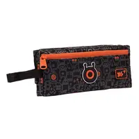 Пенал мягкий YES TP-18 Mechanical monster 533033 4х9х20 см черный