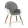 Детский стульчик трансформер для кормления ребенка универсальный MoMi FLOVI Dark Grey с пластиковым столом
