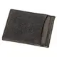Зажим для денег STINGRAY LEATHER 18293 из натуральной кожи морского ската Черный