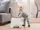 Ступени для ребенка в ванную на 2 ступени FreeON, white - grey