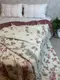 Покрывало евро двустороннее из многослойного муслина L&M Home Textiles Сакура 19946 200х220 см красный