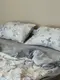 Постельное белье семейное Dushka Home Сатин Плюш 21346 160х215х2 см