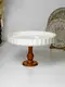 Тортовница OLens White kitchen 8030-324 17.5х27.2 см белая