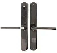 Электронный дверной замок NaviCat D5 с поддержкой приложения TUYA Dark Chrome