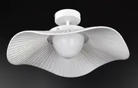 Люстра светодиодная потолочная LED светильник для квартиры на потолок лэд 26926 Белый 20х44х44 см.