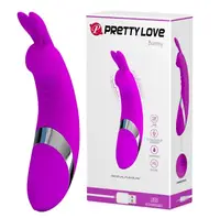 Стимулятор клитора PRETTY LOVE - Bunny, 12 функций вибрации