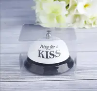 Дзвінок настільний "RING FOR A KISS" білий