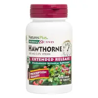 Натуральная добавка Natures Plus Herbal Actives Hawthorne 300 mg, 30 таблеток