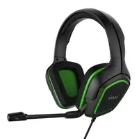 Игровые наушники iPega PG-R006 с регулируемым микрофоном Черно-зеленый