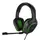 Игровые наушники iPega PG-R006 с регулируемым микрофоном Черно-зеленый
