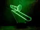 Сменная пластина для 3D светильников "Труба 3" 3DTOYSLAMP