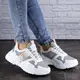 Женские кроссовки Fashion Kirsty 1885 37 размер 23,5 см Серый
