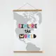 Постер тканевый на стену Explore the world 60х93 см (TPSR_22S050)