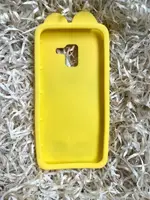 Силіконовий чохол Джуді Хопс для Samsung A8 (2018), Yellow